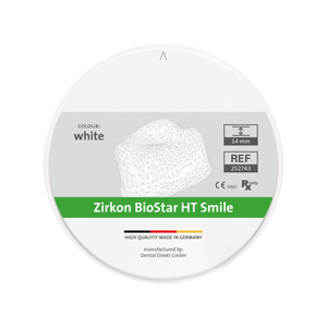 Zirkon BioStar HT Smile, Ø 98,5 mm, H 14 mm