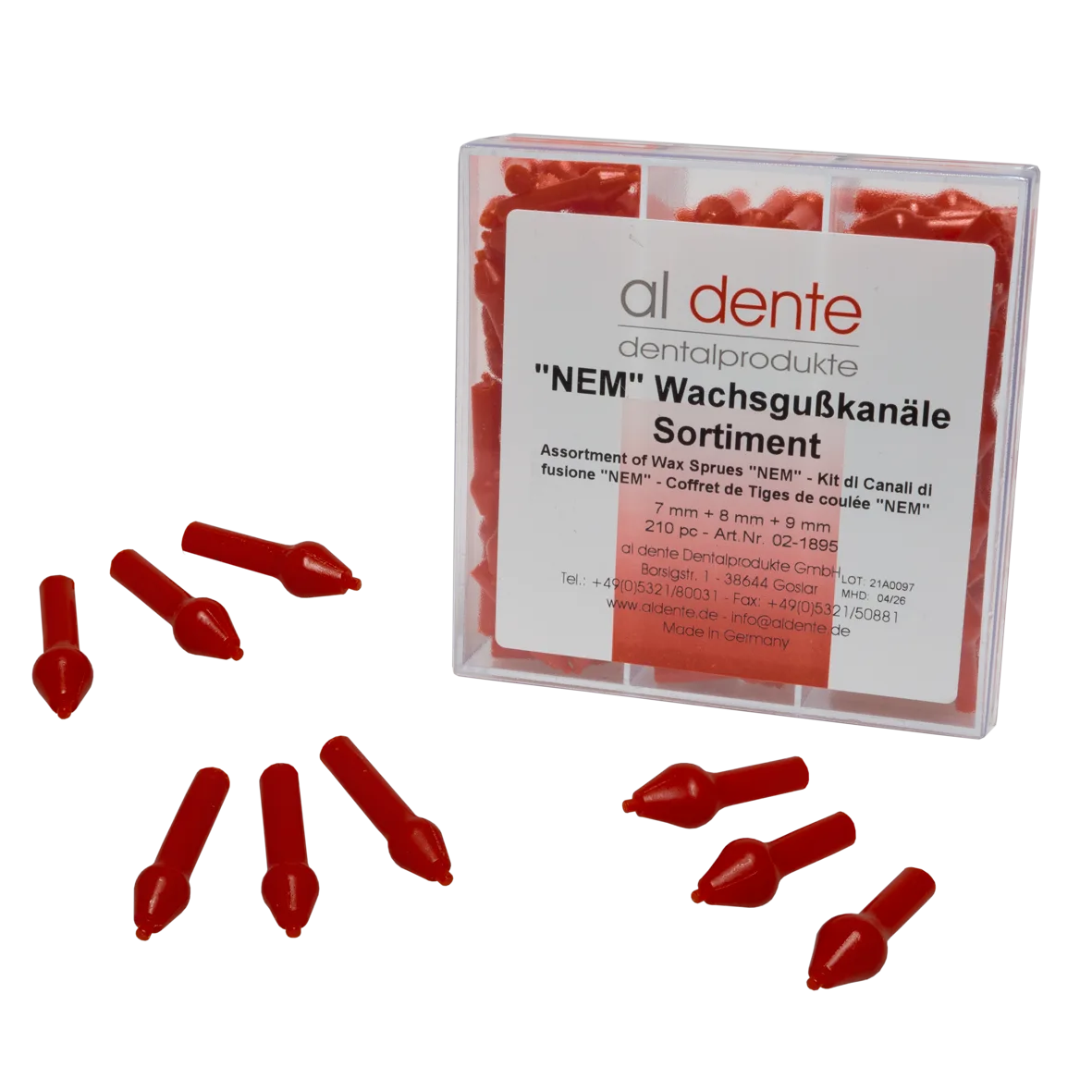 Sortiment Guss-Kanäle EM / NEM