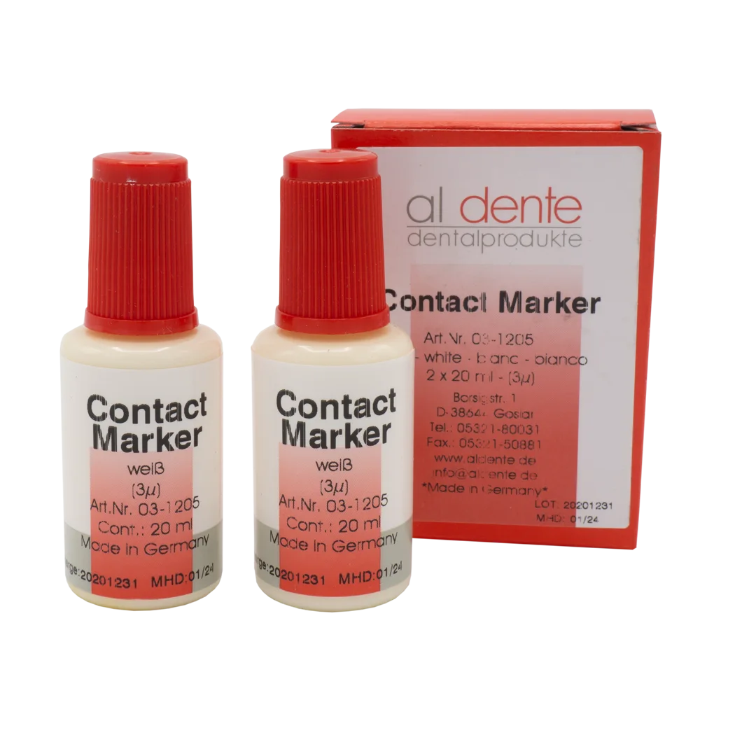 Contact Marker weiss, 2 x 20 ml