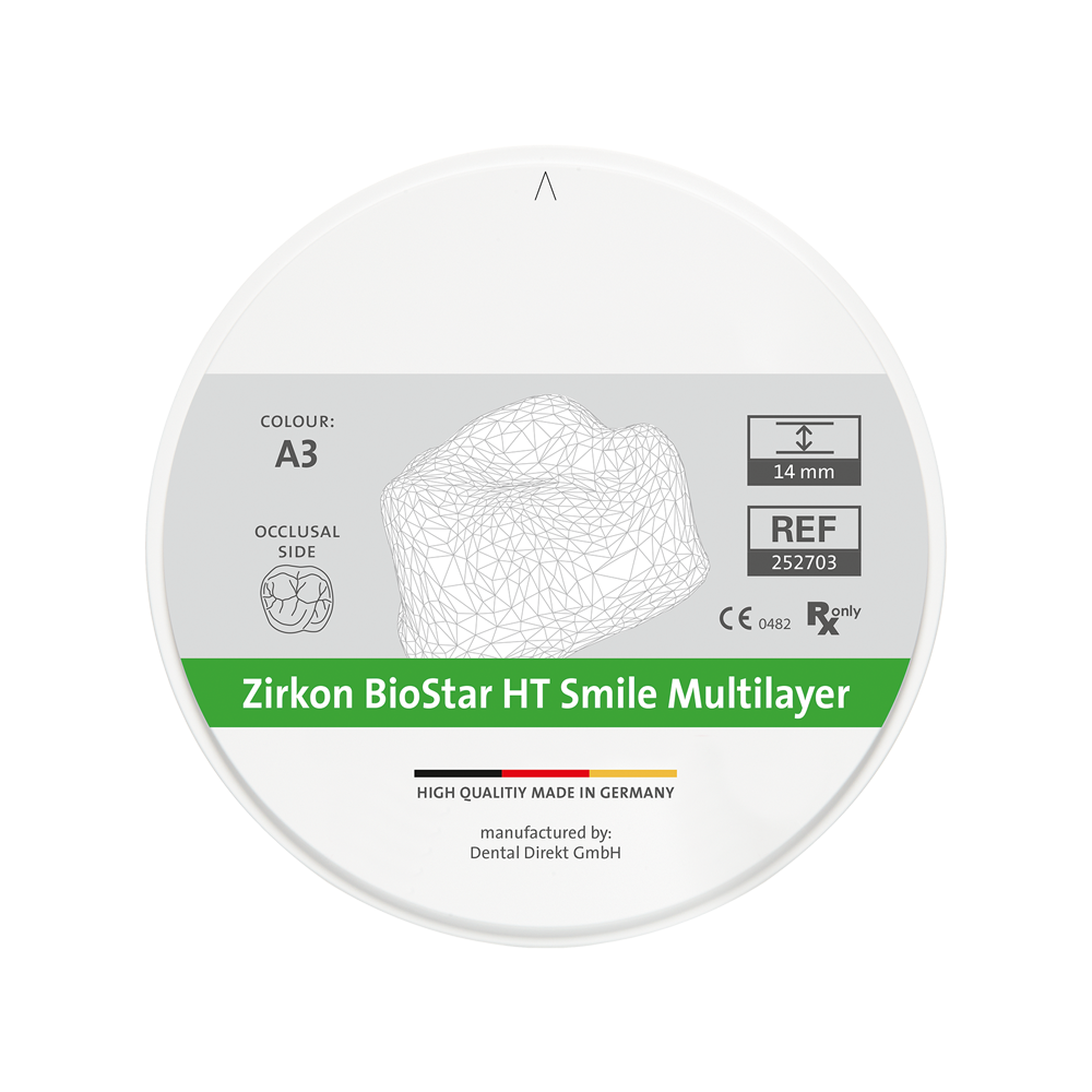 Zirkon BioStar HT Smile Multilayer D2