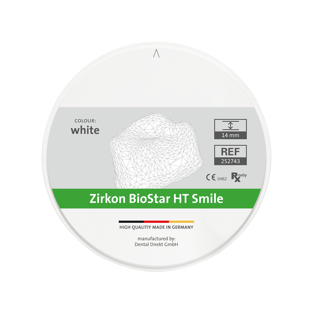 Zirkon BioStar HT Smile Ø 98.5 mm